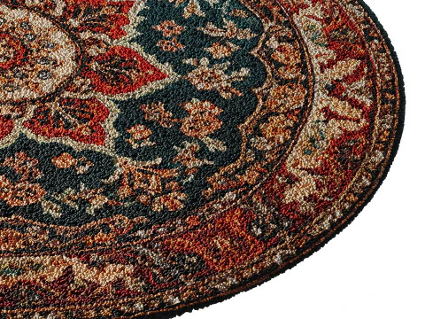 Round carpet 12 3D Model