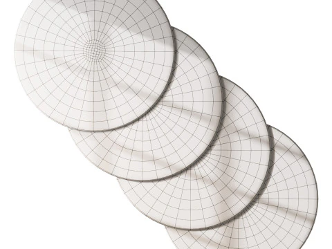Round carpet 12 3D Model