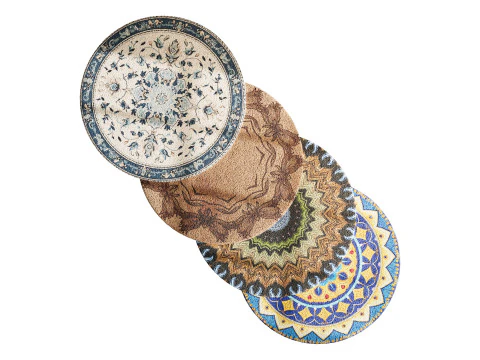 Tapis rond 13 Modèle 3D