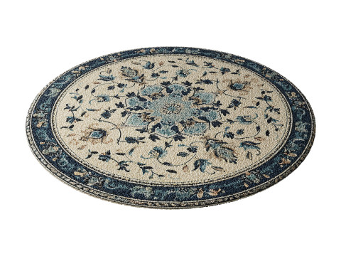 Round carpet 13 3D 模型
