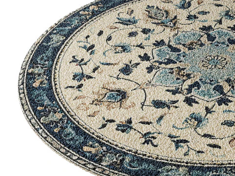 Round carpet 13 3D Model