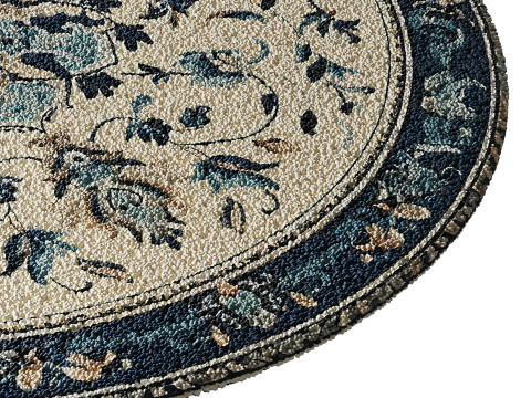 Round carpet 13 3D 模型