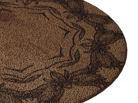 Round carpet 13 3D 模型