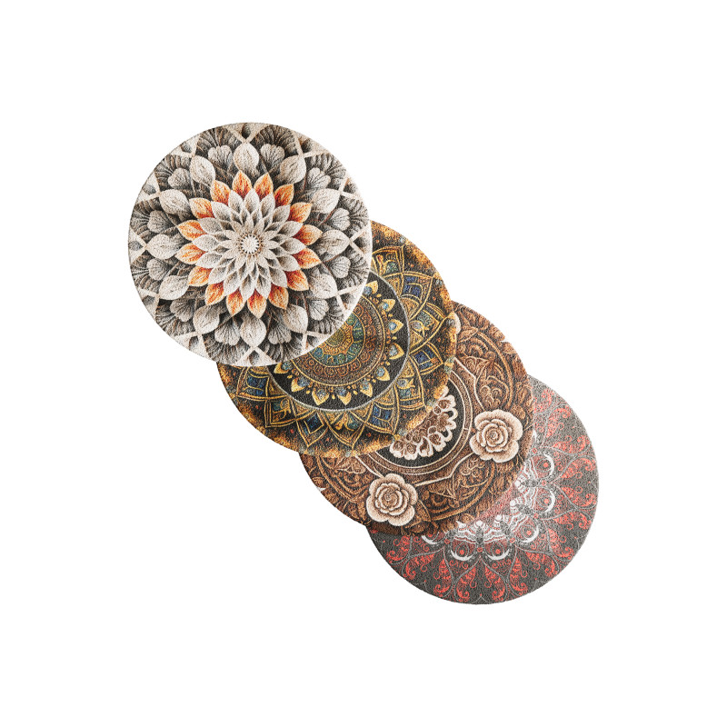 Round carpet 14 Modelo 3D .c4d .max .obj .3ds .fbx .stl .blend 