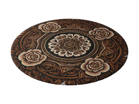 Round carpet 14 3D Model