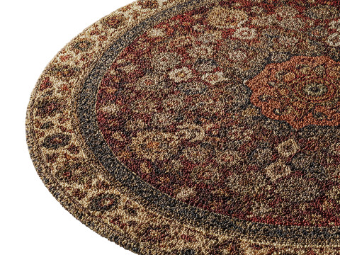Round carpet 15 3D Model