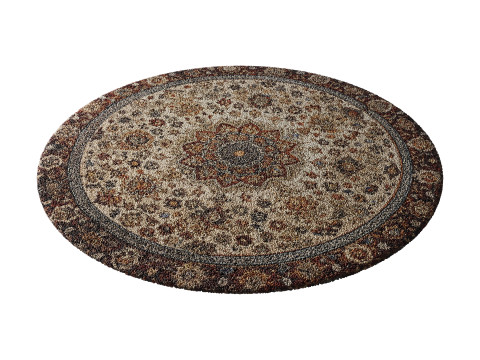 Round carpet 15 3D Model