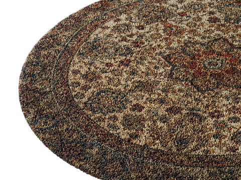 Round carpet 15 3D Model