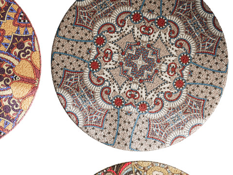 Round carpet 16 3D Модель