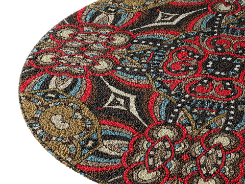 Round carpet 16 3D Модель
