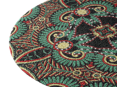 Round carpet 16 3D Модель