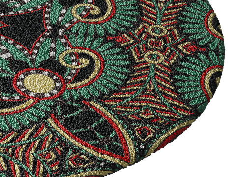 Round carpet 16 3D Модель