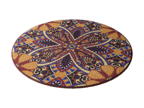 Round carpet 16 3D Модель