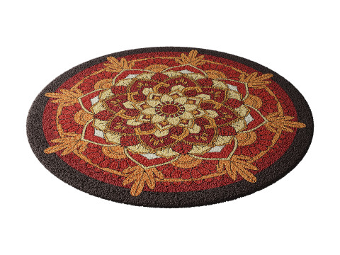 Round carpet 17 3D Модель