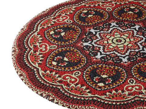 Round carpet 17 3D Model