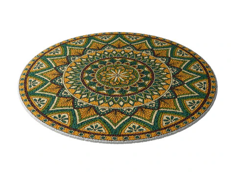 Round carpet 18 3D Model