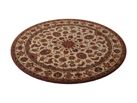 Round carpet 18 3D Model
