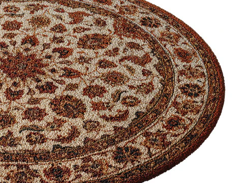Round carpet 18 3D Model