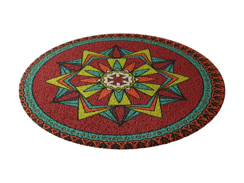 Round carpet 19 3D Model