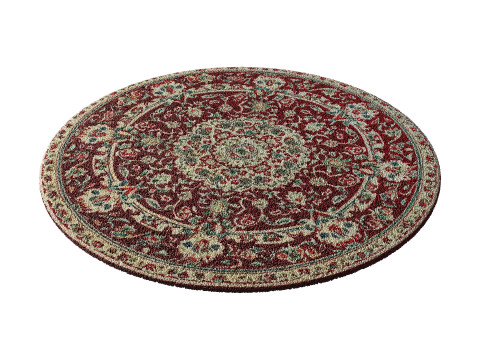 Round carpet 20 3Dモデル