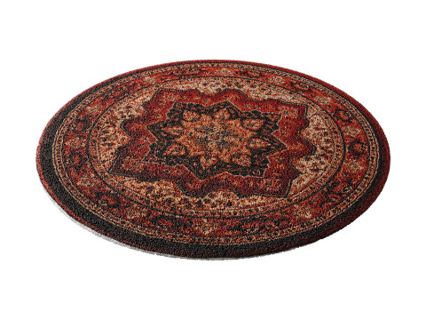 Round carpet 20 3Dモデル