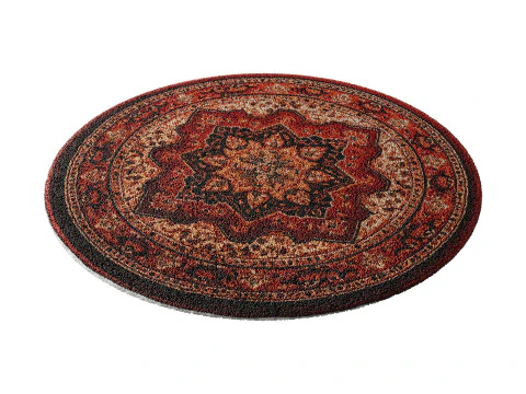 Round carpet 20 3D Model