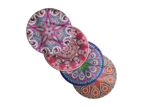 圆形地毯21 3D 模型