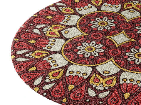 Tappeto rotondo 22 Modello 3D