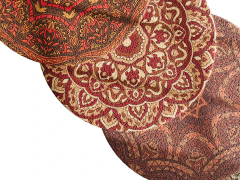 Yuvarlak halı 23 3D Model