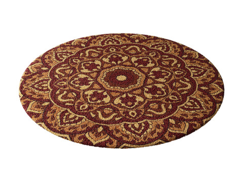Round carpet 23 3D Model