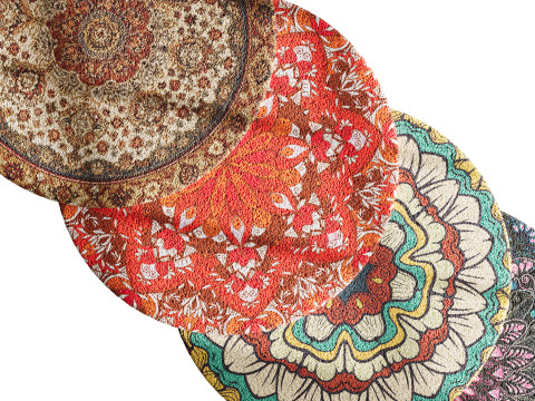 Round carpet 24 3D Модель