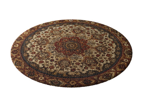 Round carpet 24 3D Модель