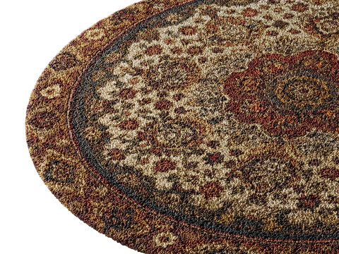 Round carpet 24 3D Model