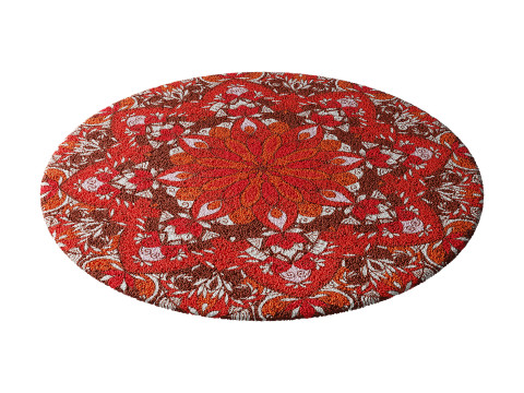 Round carpet 24 3D Модель