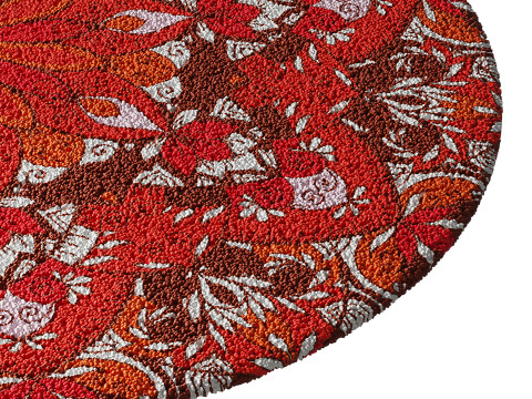 Round carpet 24 3D Модель