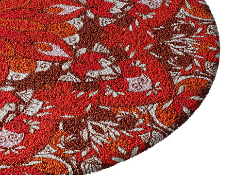 Round carpet 24 3D Model