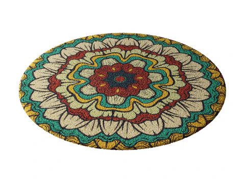 Round carpet 24 3D Model