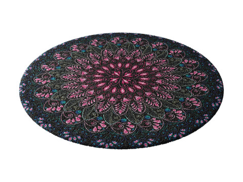 Round carpet 24 3D Модель