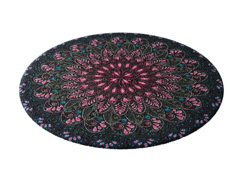 Round carpet 24 3D Model