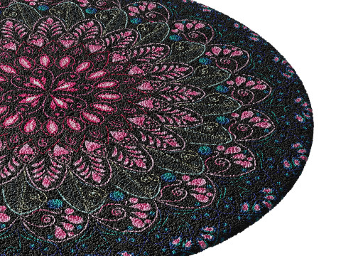 Round carpet 24 3D Модель