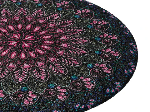 Round carpet 24 3D Model