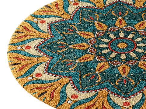 Round carpet 25 3D Model