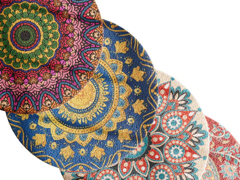 Round carpet 26 3D Model