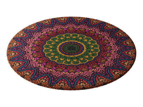 Round carpet 26 3D 모델