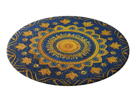 Round carpet 26 3D 모델