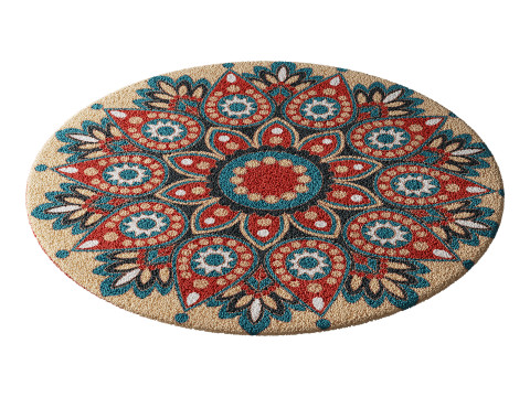 Round carpet 26 3D 모델