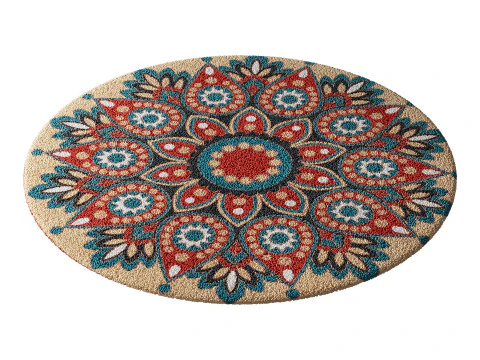 Round carpet 26 3D Model