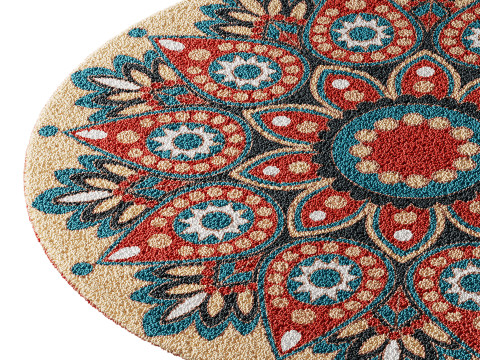 Round carpet 26 3D 모델