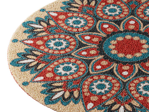 Round carpet 26 3D Model
