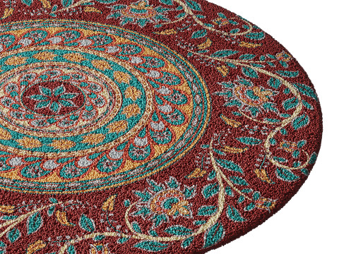 Round carpet 26 3D 모델